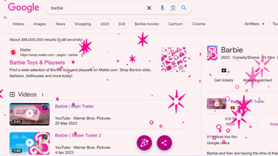 Google《芭比》彩蛋