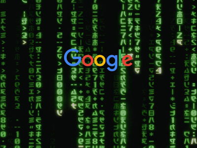 Google Matrix代碼瀑布