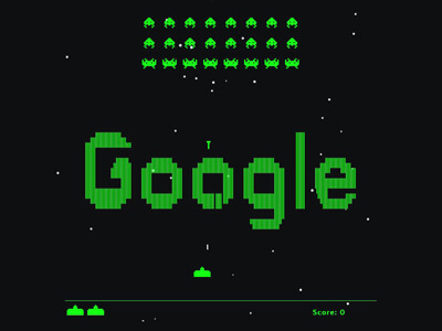 Google太空侵略者遊戲