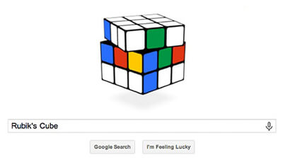 Google 魔術方塊塗鴉