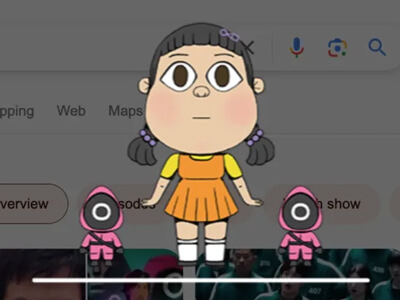 Google 魷魚遊戲彩蛋